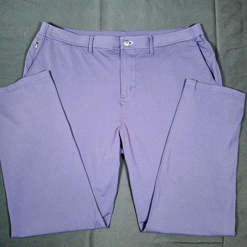 Public Rec Gamechanger Pants Men 40 x‎ 30* Navy Blue Nylon Stretch Tapered